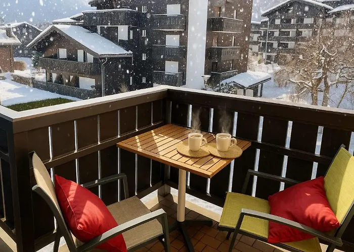 Bright Studio In The Heart Of Chamonix Apartmán